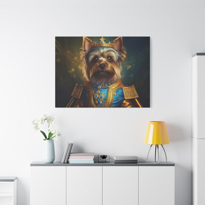 Yorkshire Terrier Renaissance Pet Portrait on Canvas | Wall Art | Wall Print | Dog Art