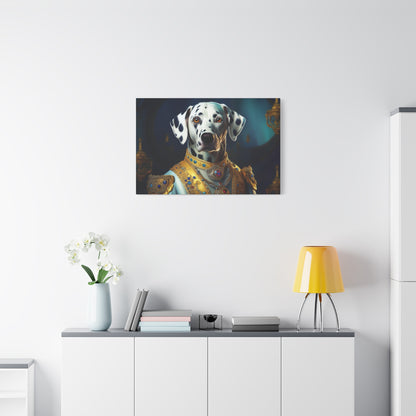 Dalmation Renaissance Pet Portrait Canvas | Wall art | Wall print | Dog art