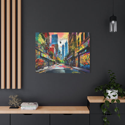 Melbourne Street Graffiti Australia Canvas Art | Style 1 | Wall Art | Wall Print