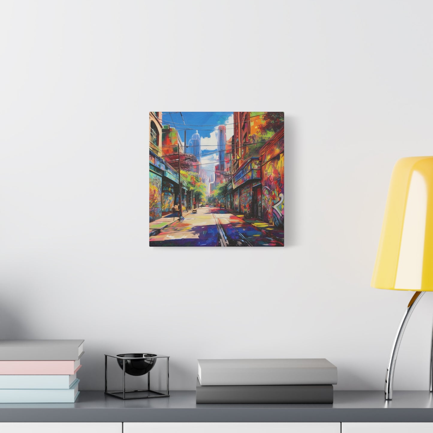 Melbourne Street Graffiti Australia on Canvas | Style 2 | Wall Art | Wall Print