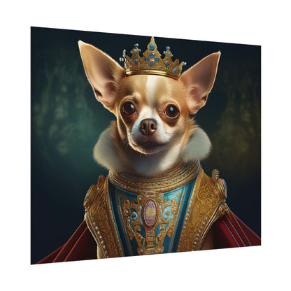 Chihuahua Dog Renaissance Pet Portrait Print | Wall print | Wall art