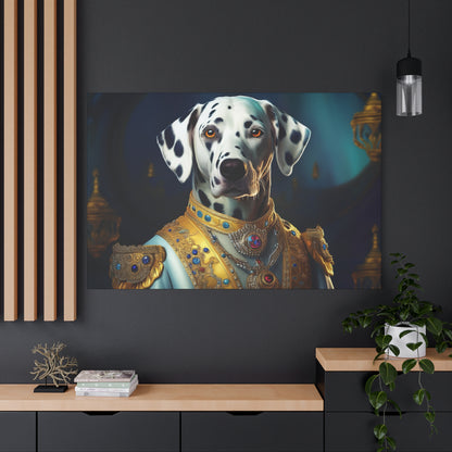 Dalmation Renaissance Pet Portrait Canvas | Wall art | Wall print | Dog art