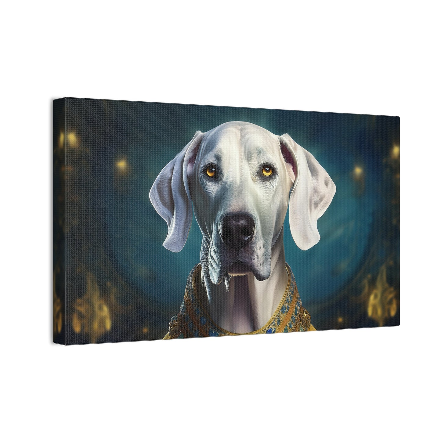 Great Dane Renaissance Pet Portrait  - Canvas, wall art, wall print, dog portrait, dog art