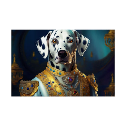 Dalmation Dog Renaissance Pet Portrait Wall Print | Art Print | Wall Art | Dog Art