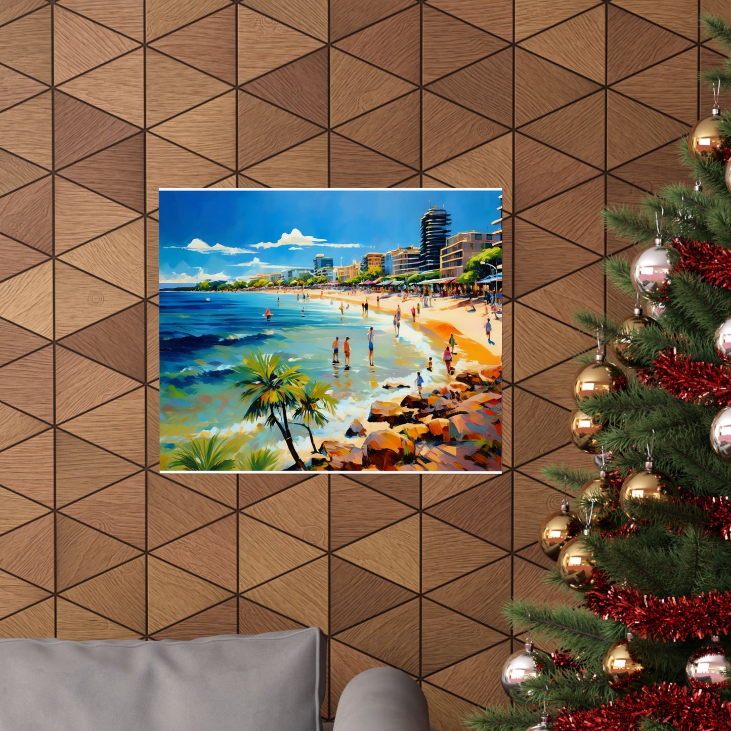 Manly Beach Australia Coastal Print | Style 1 | Wall Art | Wall Print