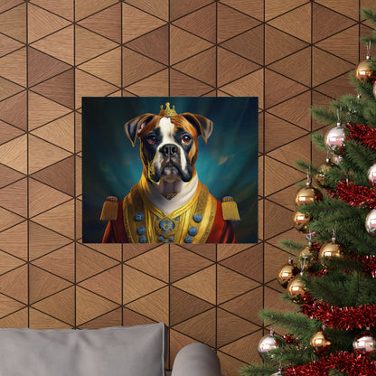 Boxer Dog Renaissance Pet Portrait Print, Art Print, Wall Decor Gift, Animal Lover Home Decor, Dog Wall Art, wall art, wall prints