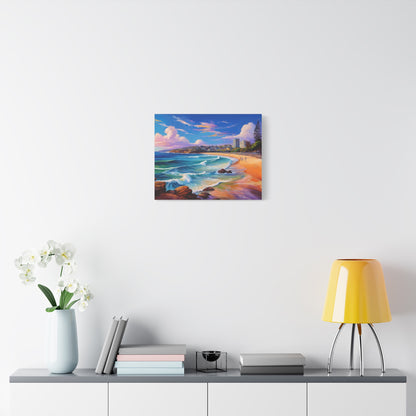 Coogee Beach Australia Coastal Canvas Art | Style 1 | Wall Art | Wall Print