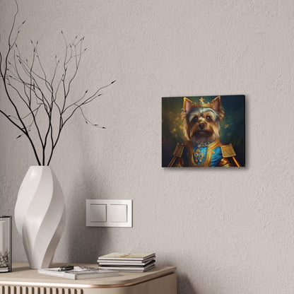 Yorkshire Terrier Renaissance Pet Portrait on Canvas | Wall Art | Wall Print | Dog Art