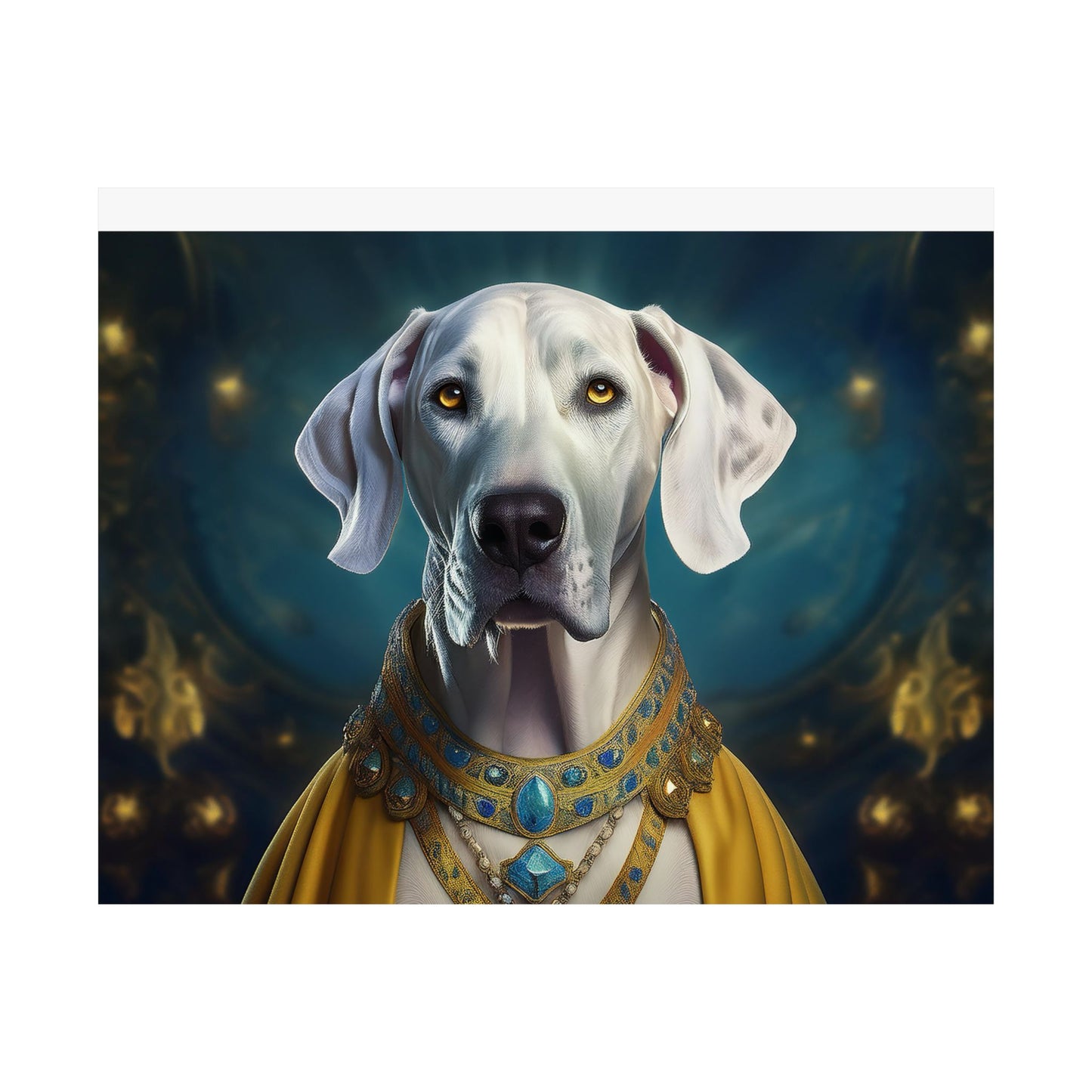 Great Dane Dog Renaissance Art Print |  Wall art | Wall Print