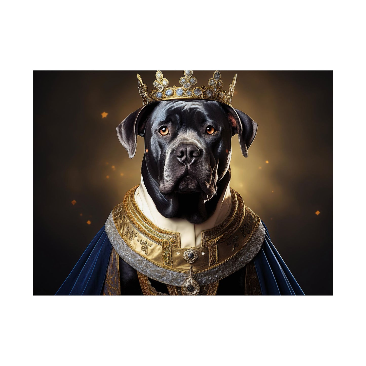 Cane Corso Renaissance Pet Portrait Print,  Art Print, Wall Decor Gift, Animal Lover, Dog Wall Art, wall art, wall prints