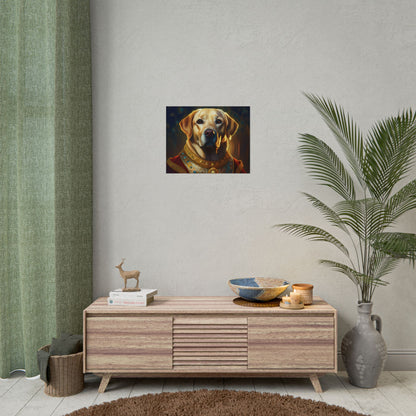 Labrador Retriever Renaissance Pet Portrait Art Print, Wall Decor Gift, Animal Lover Home Decor, Dog Wall Art