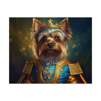 Yorkshire Terrier Dog Renaissance Pet Portrait Print | Wall Art | Wall Print | Dog Art
