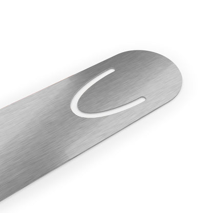 Elegant Watercolor Feather Aluminum Bookmark for Book Lovers