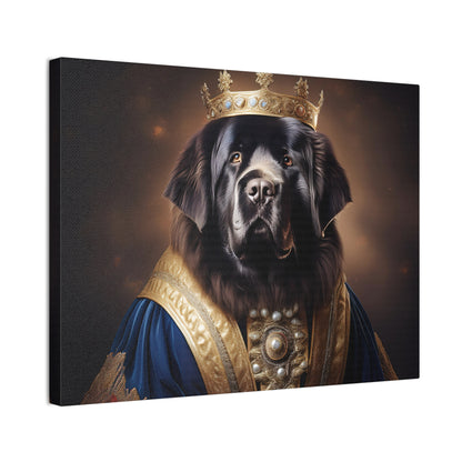 Newfoundland Renaissance Pet Portrait on Canvas | wall art | wall print