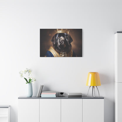 Newfoundland Renaissance Pet Portrait on Canvas | wall art | wall print