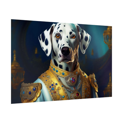 Dalmation Dog Renaissance Pet Portrait Wall Print | Art Print | Wall Art | Dog Art