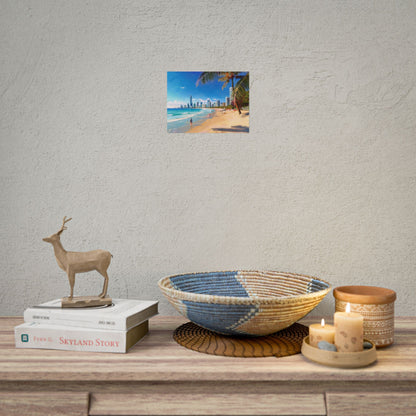 Surfers Paradise Beach Australia Coastal Print | Style 1 | Wall Art | Wall Print
