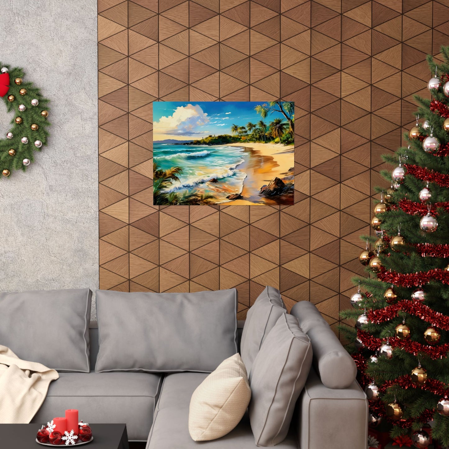 Noosa Main Beach Australia Coastal Print | Style 1 | Wall Art | Wall Print
