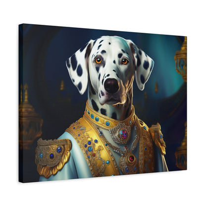 Dalmation Renaissance Pet Portrait Canvas | Wall art | Wall print | Dog art