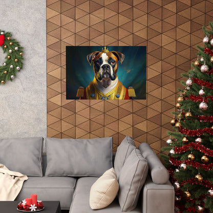 Boxer Dog Renaissance Pet Portrait Print, Art Print, Wall Decor Gift, Animal Lover Home Decor, Dog Wall Art, wall art, wall prints