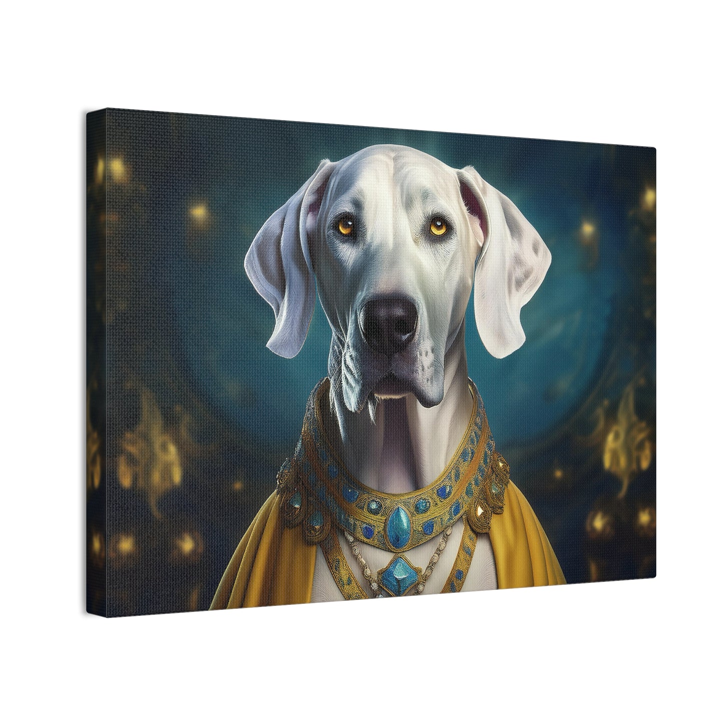 Great Dane Renaissance Pet Portrait  - Canvas, wall art, wall print, dog portrait, dog art
