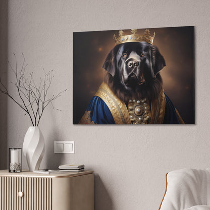 Newfoundland Renaissance Pet Portrait on Canvas | wall art | wall print