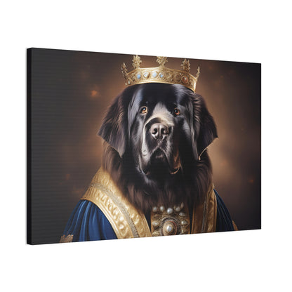 Newfoundland Renaissance Pet Portrait on Canvas | wall art | wall print
