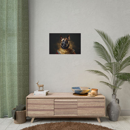 Belgian Malinois Renaissance Dog  Portrait Wall Print, Art Print, Art Print, Animal Lover Home Decor, Dog Wall Art, wall art