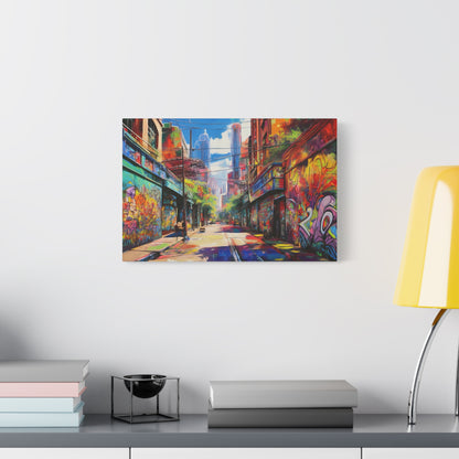 Melbourne Street Graffiti Australia on Canvas | Style 2 | Wall Art | Wall Print