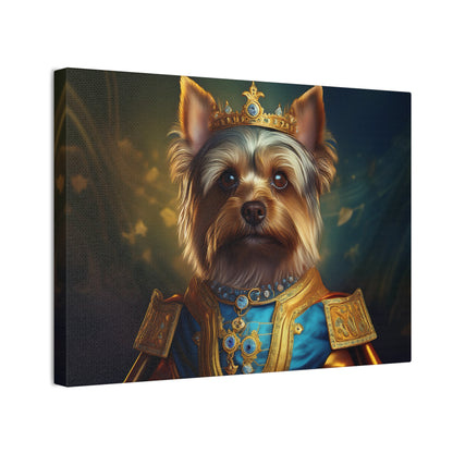 Yorkshire Terrier Renaissance Pet Portrait on Canvas | Wall Art | Wall Print | Dog Art