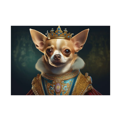 Chihuahua Dog Renaissance Pet Portrait Print | Wall print | Wall art