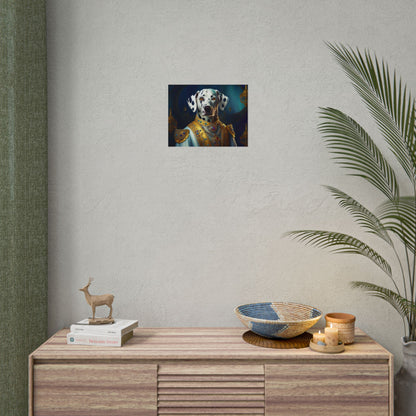 Dalmation Dog Renaissance Pet Portrait Wall Print | Art Print | Wall Art | Dog Art