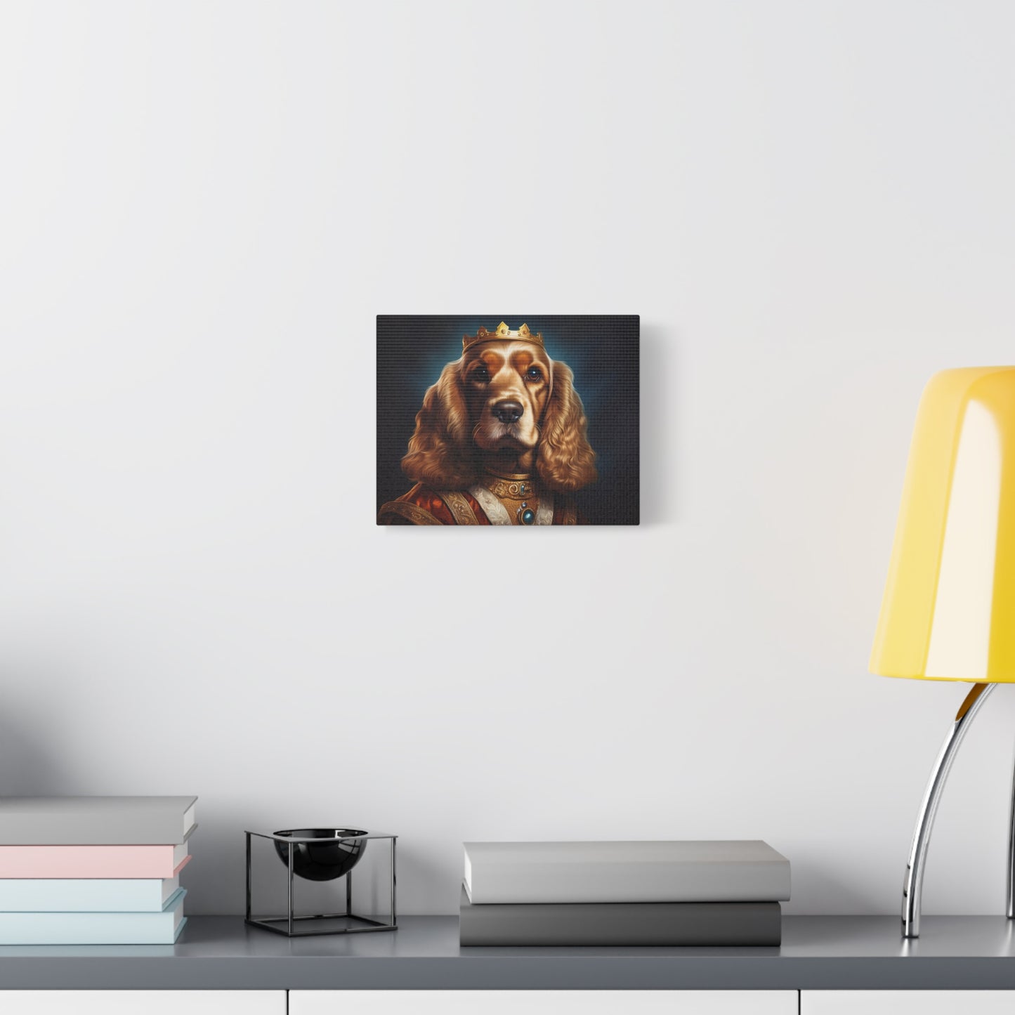 Cocker Spaniel Renaissance Pet Portrait on Canvas | Wall art | wall print