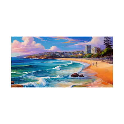 Coogee Beach Australia Coastal Print | Style 1 | Wall Art | Wall Print