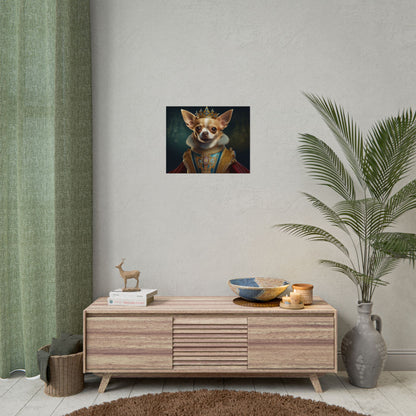 Chihuahua Dog Renaissance Pet Portrait Print | Wall print | Wall art