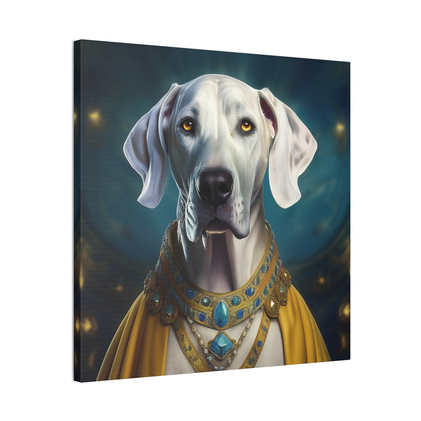 Great Dane Renaissance Pet Portrait  - Canvas, wall art, wall print, dog portrait, dog art