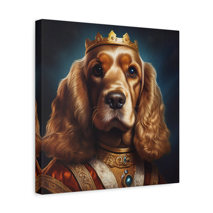 Cocker Spaniel Renaissance Pet Portrait on Canvas | Wall art | wall print