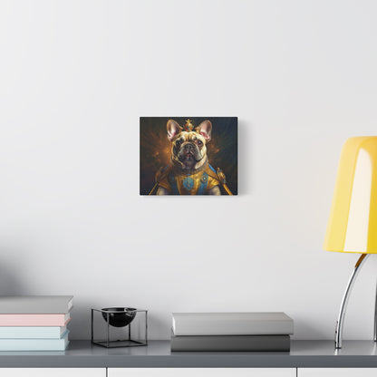 French Bulldog Renaissance Pet Portrait on Canvas | Wall Print | Wall Art | Dog Art