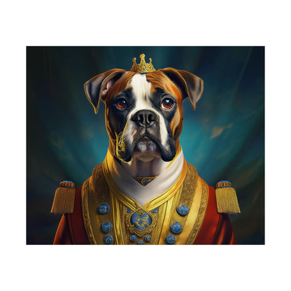 Boxer Dog Renaissance Pet Portrait Print, Art Print, Wall Decor Gift, Animal Lover Home Decor, Dog Wall Art, wall art, wall prints