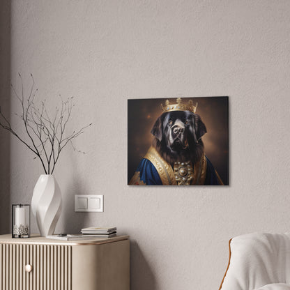 Newfoundland Renaissance Pet Portrait on Canvas | wall art | wall print