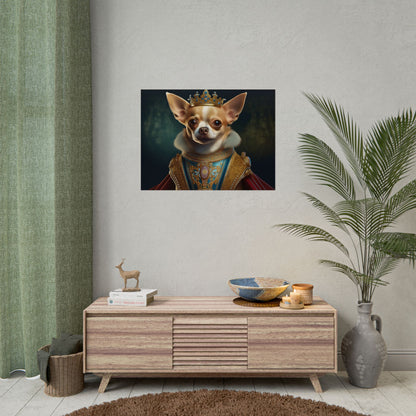 Chihuahua Dog Renaissance Pet Portrait Print | Wall print | Wall art