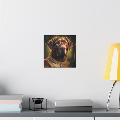 Chesapeake Bay Retriever Renaissance Pet Portrait - Canvas | Wall Art | Wall Print | Dog Art