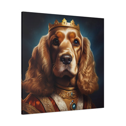Cocker Spaniel Renaissance Pet Portrait on Canvas | Wall art | wall print