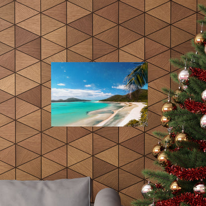 Whitehaven Beach Australia Coastal Print | Style 1 | Wall Art | Wall Print