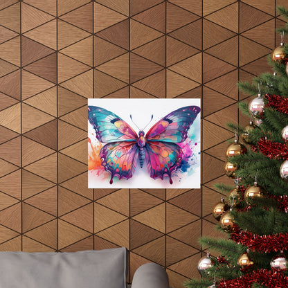 Colorful Butterfly Alcohol Ink Wall Art | Butterfly wall art | Wall Art | Wall Print