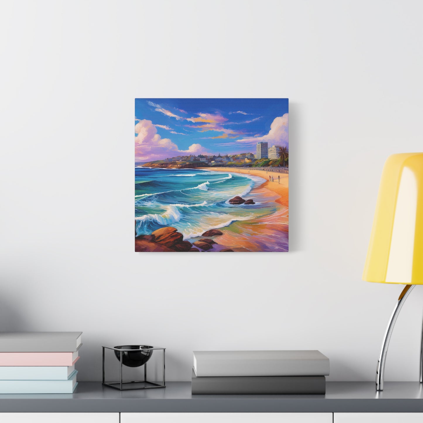 Coogee Beach Australia Coastal Canvas Art | Style 1 | Wall Art | Wall Print