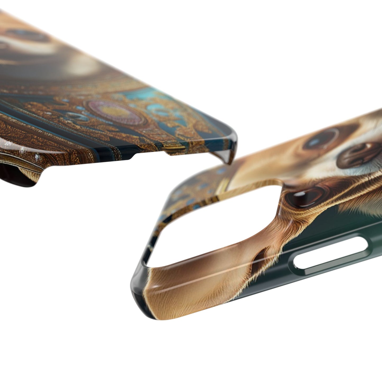 Chihuahua Renassaince Dog Portrait Slim Phone Case
