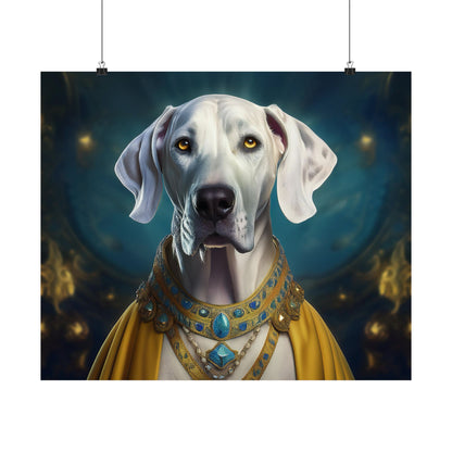 Great Dane Dog Renaissance Art Print |  Wall art | Wall Print