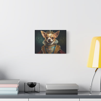 Chihuahua Renaissance Pet Portrait on Canvas | Wall art | Wall print | Dog art