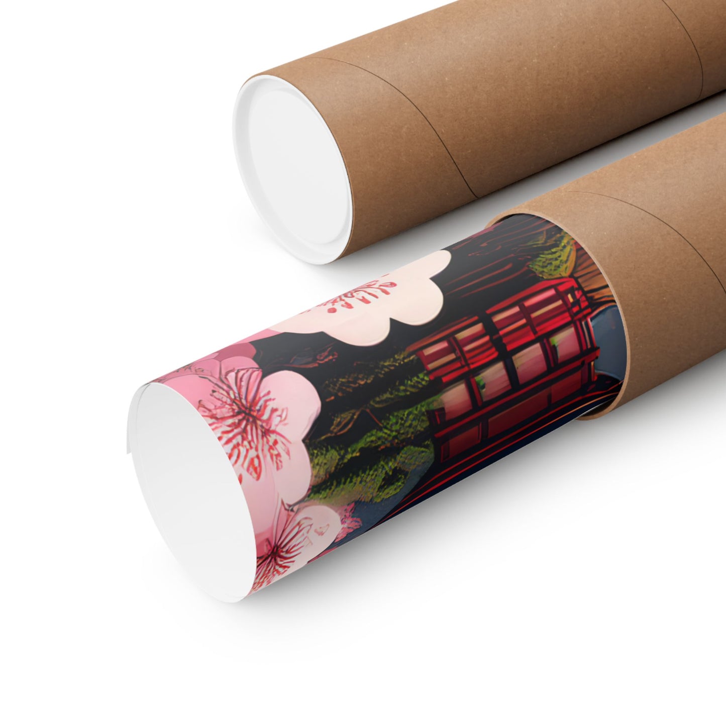 Japanese Cherry Blossom Wall Art Print | Wall Art | Wall Print | Japanese Wall Art